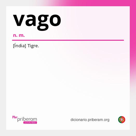 Significado de vago